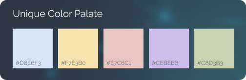 Unique Color Palate